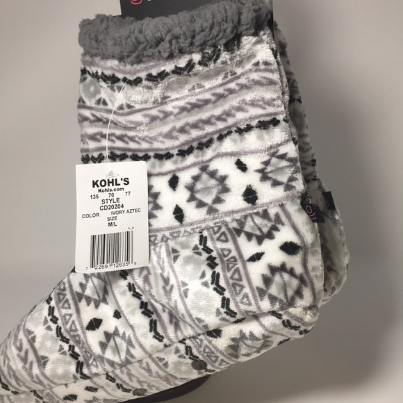 cuddl duds slippers kohls